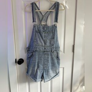 Free People We the Free Ziggy Shortalls Sz Large Follow Your Heart